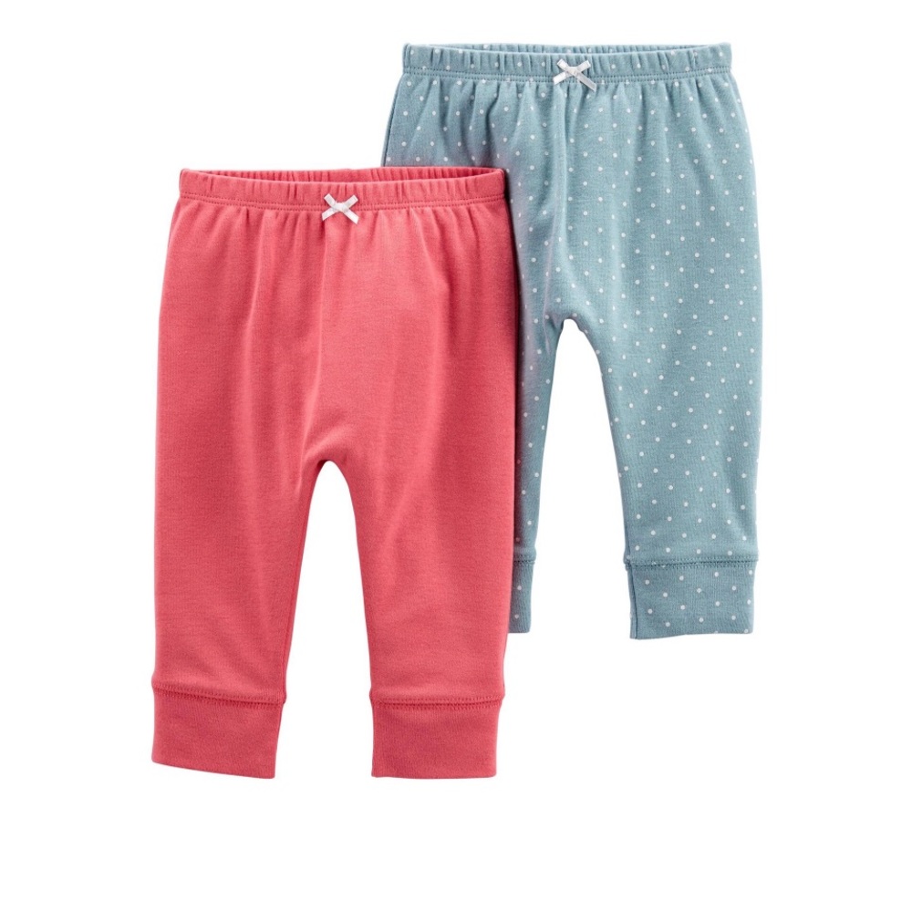 Baby Girl 2 Pack pull -on Pants